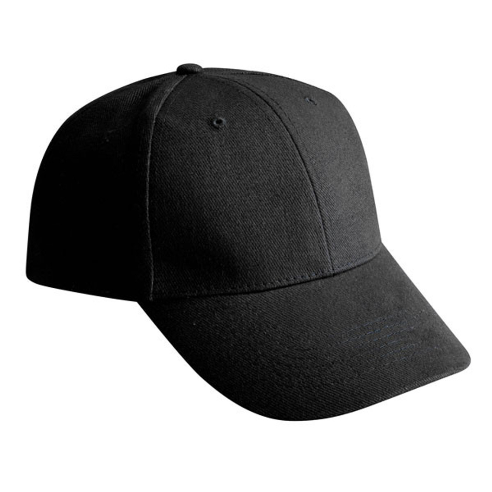 Unisex Plain 6-Panel Cap – Adjustable Fit