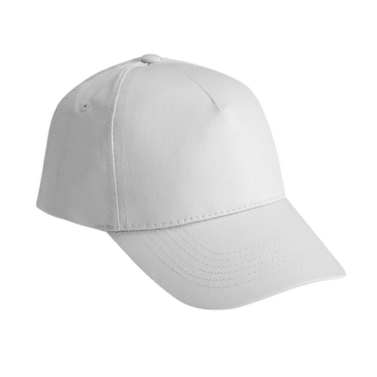 Unisex Plain 5-Panel Cap – Adjustable Fit