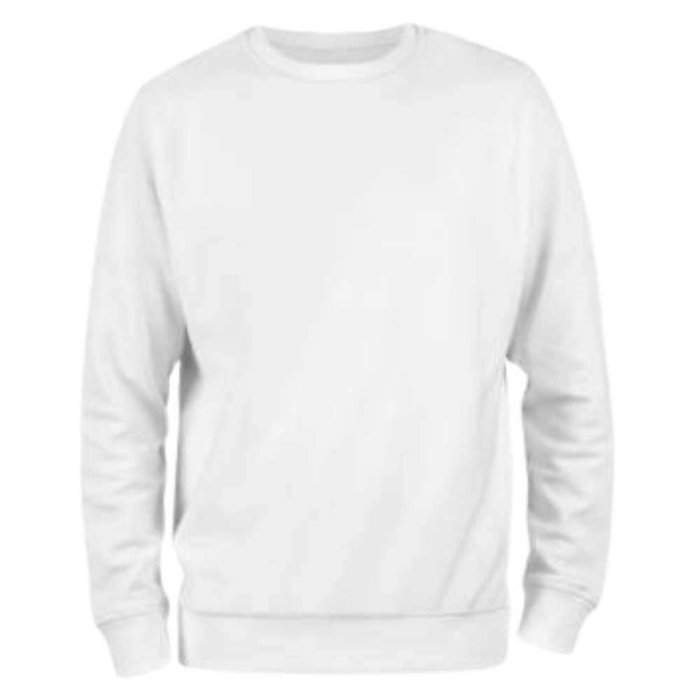 Unisex Adult Plain Crewneck Sweater – 300gsm