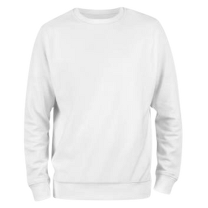 Unisex Adult Plain Crewneck Sweater – 300gsm